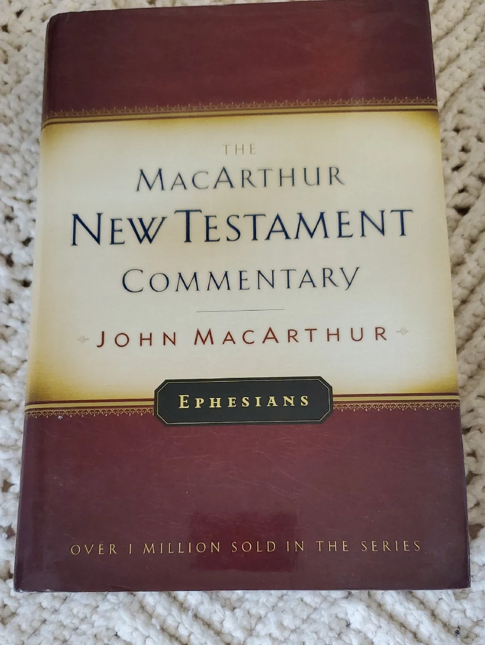 Like New The MacArthur New Testament Commentary Ephesians Book.